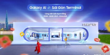 Đón Tết tưng bừng cùng không gian trải nghiệm độc đáo Galaxy AI Sài Gòn Terminal