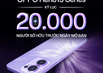 “Chuyên Gia AI” – OPPO Reno13 Series thu hút hơn 20.000 người sở hữu trước ngày mở bán chính thức