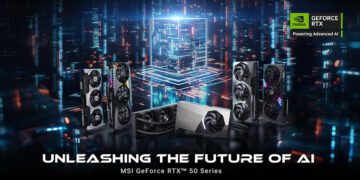 MSI giới thiệu card đồ họa NVIDIA GeForce RTX 50 Series thế hệ tiếp theo cho kỷ nguyên AI