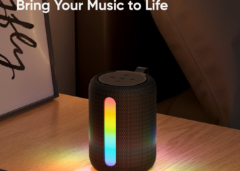 ROCK ra mắt loa Bluetooth di động S56 Fabric Mesh: Âm thanh sống động, thiết kế thời trang, ánh sáng rực rỡ