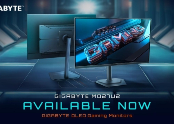 Màn hình chơi game GIGABYTE MO27U2 4K 240Hz QD-OLED ra mắt thị trường