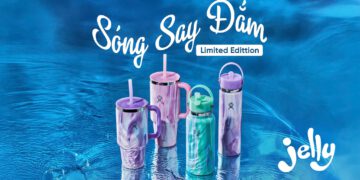 Hydro Flask Ra Mắt Bộ Sưu Tập Phiên Bản Giới Hạn “Sóng Say Đắm” – JEYLLY LIMITED EDITION 2025: Cơn Lốc Màu Sắc Mùa Hè
