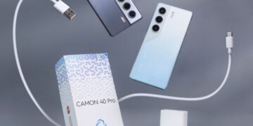 TECNO CAMON 40 – 40 PRO NỔI BẬT PHÂN KHÚC 5 TRIỆU: THIẾT KẾ SIÊU MỎNG, CAMERA SONY LYT – 700C 50 MP,  AI  ĐA NHIỆM