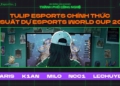 ĐẤU TRƯỜNG CHÂN LÝ ESPORTS MÙA 14: 4 TUYỂN THỦ VIỆT NAM GIÀNH SUẤT THAM DỰ ESPORTS WORLD CUP 2025
