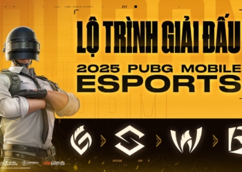 PUBG MOBILE CÔNG BỐ LỘ TRÌNH THI ĐẤU ESPORTS 2025