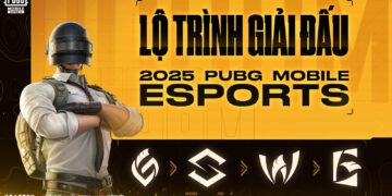 PUBG MOBILE CÔNG BỐ LỘ TRÌNH THI ĐẤU ESPORTS 2025