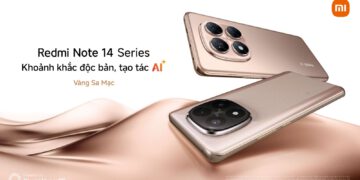 Redmi Note 14 Series chào đón phiên bản màu Vàng Sa Mạc, tiếp tục củng cố vị thế ở phân khúc tầm trung