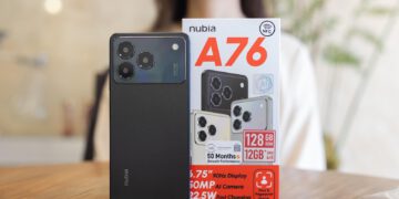 nubia A76: Smartphone phổ thông vượt kỳ vọng với camera 50MP, pin dồi dào và sở hữu NFC