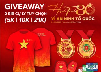 SUUNTO VIETNAM ĐỒNG HÀNH CÙNG GIẢI CHẠY “HÀNH TRÌNH 80 NĂM – VÌ AN NINH TỔ QUỐC”, TRAO TẶNG BIB MIỄN PHÍ CHO CỘNG ĐỒNG CHẠY BỘ