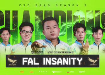 Hành trình vô địch đầy ngoạn mục của FAL Insanity tại CSC 2025 Mùa 2
