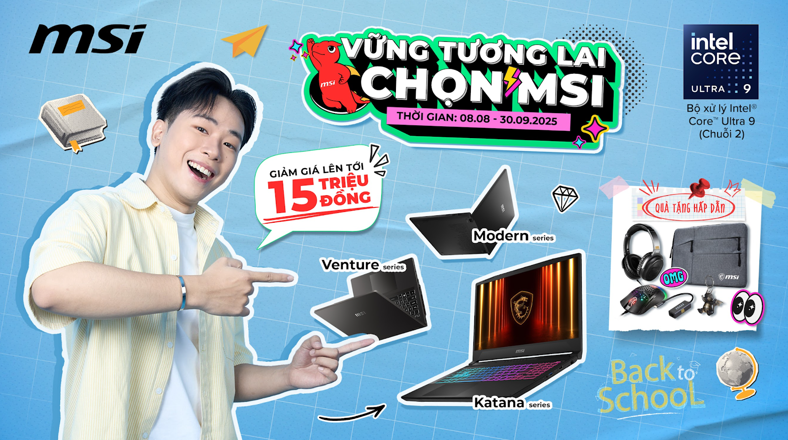 KHỞI ĐỘNG MÙA TỰU TRƯỜNG 2025: “VỮNG TƯƠNG LAI, CHỌN MSI”