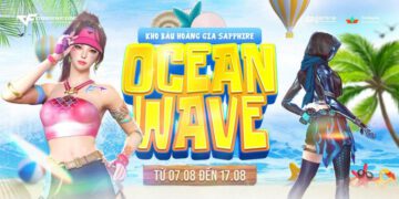 Tận hưởng mùa hè với Kho Báu Hoàng Gia Sapphire Ocean Wave của Đột Kích