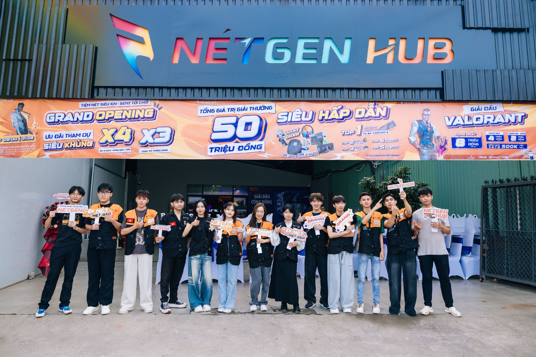 Grand Opening NÉTGEN HUB – Dấu ấn CyberCore Việt Nam trên hành trình mở ra kỷ nguyên phòng game thế hệ mới