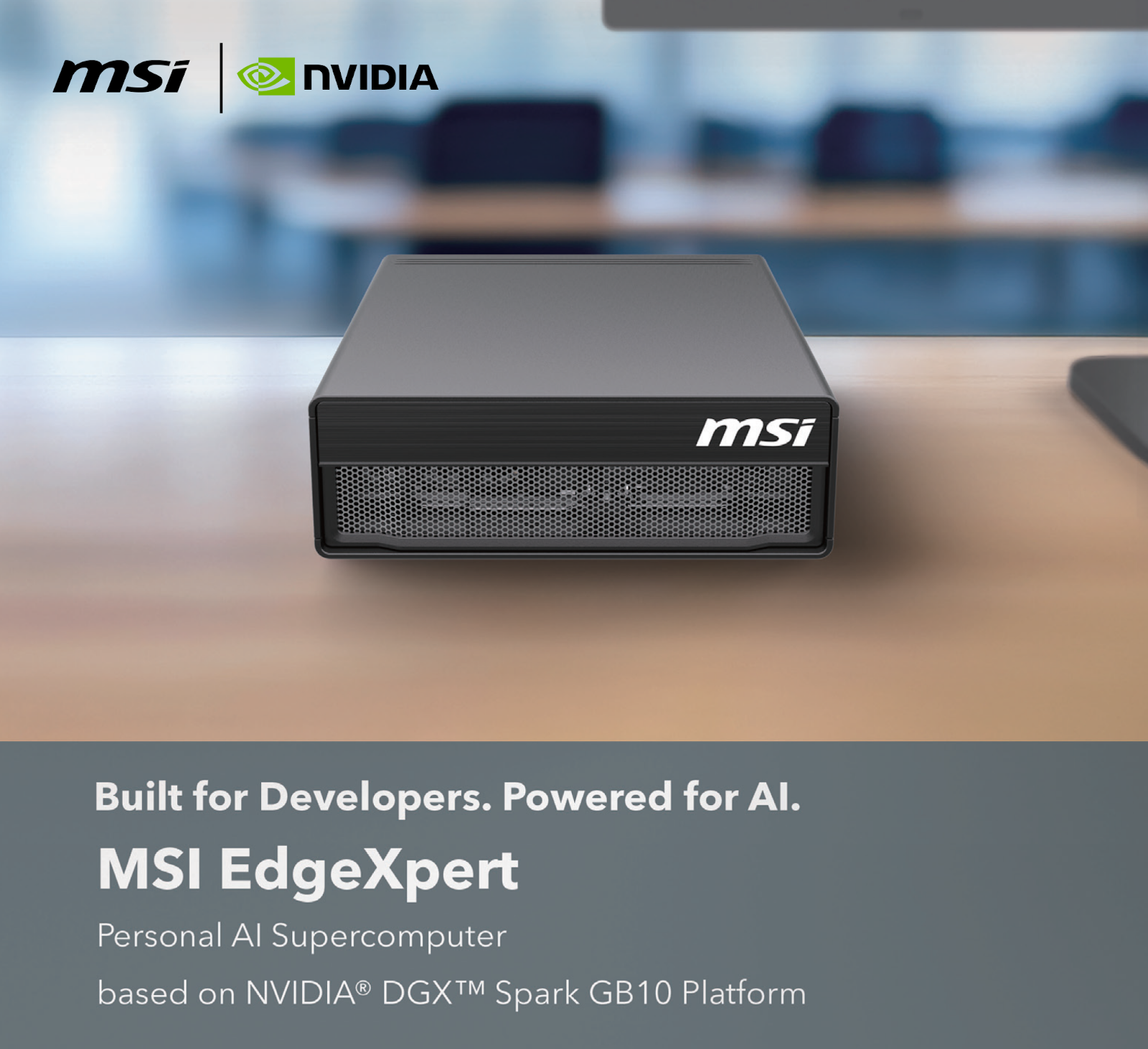 MSI ra mắt siêu máy tính AI cá nhân EdgeXpert xây dựng trên nền tảng NVIDIA DGX Spark – chính thức có mặt tại Việt Nam từ đầu tháng 11/2025
