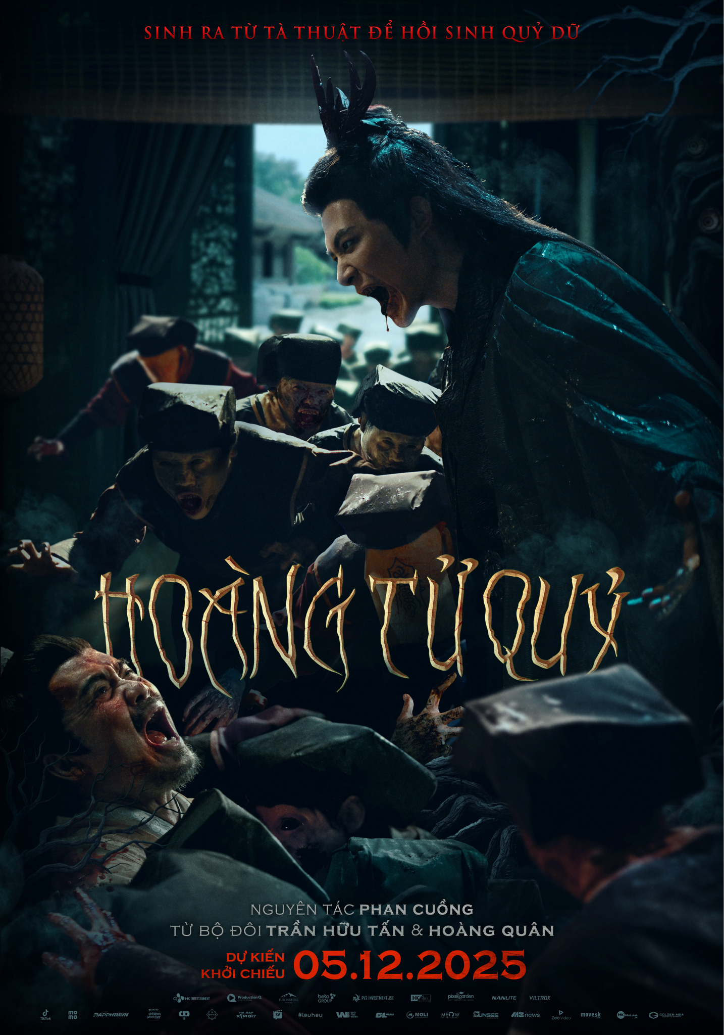 Hoàng Tử Quỷ tung Teaser Trailer và Poster đậm màu kinh dị, Anh Tú Atus “hoá quỷ” vẫn hút hồn khán giả