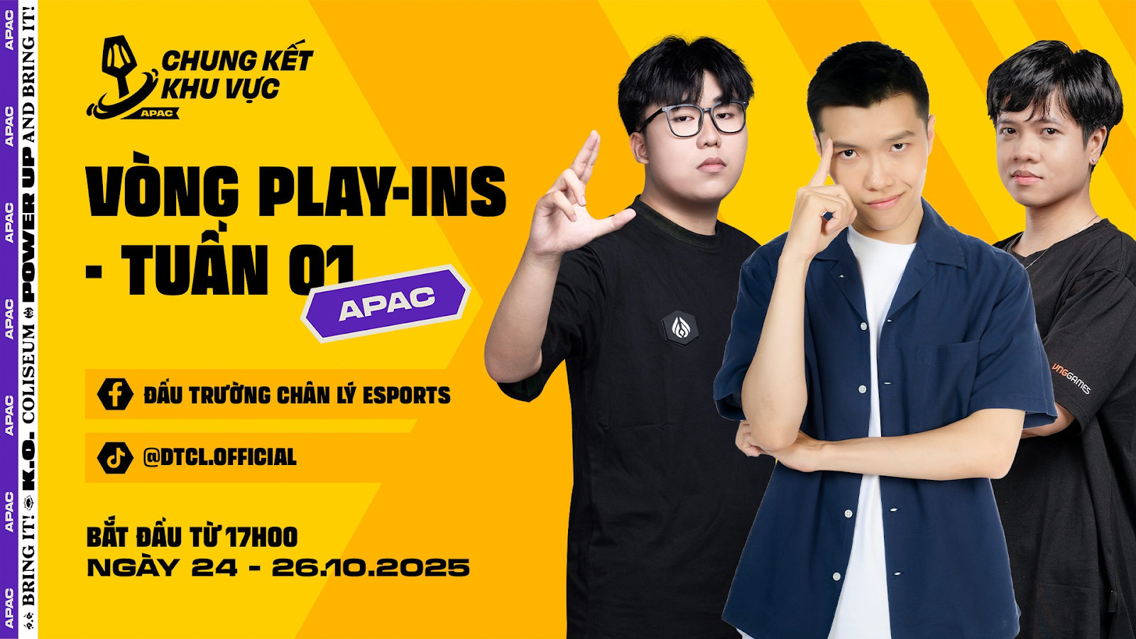 ĐẤU TRƯỜNG CHÂN LÝ ESPORTS MÙA 15: 17 TUYỂN THỦ VIỆT NAM HƯỚNG TỚI VÒNG CHUNG KẾT KHU VỰC APAC