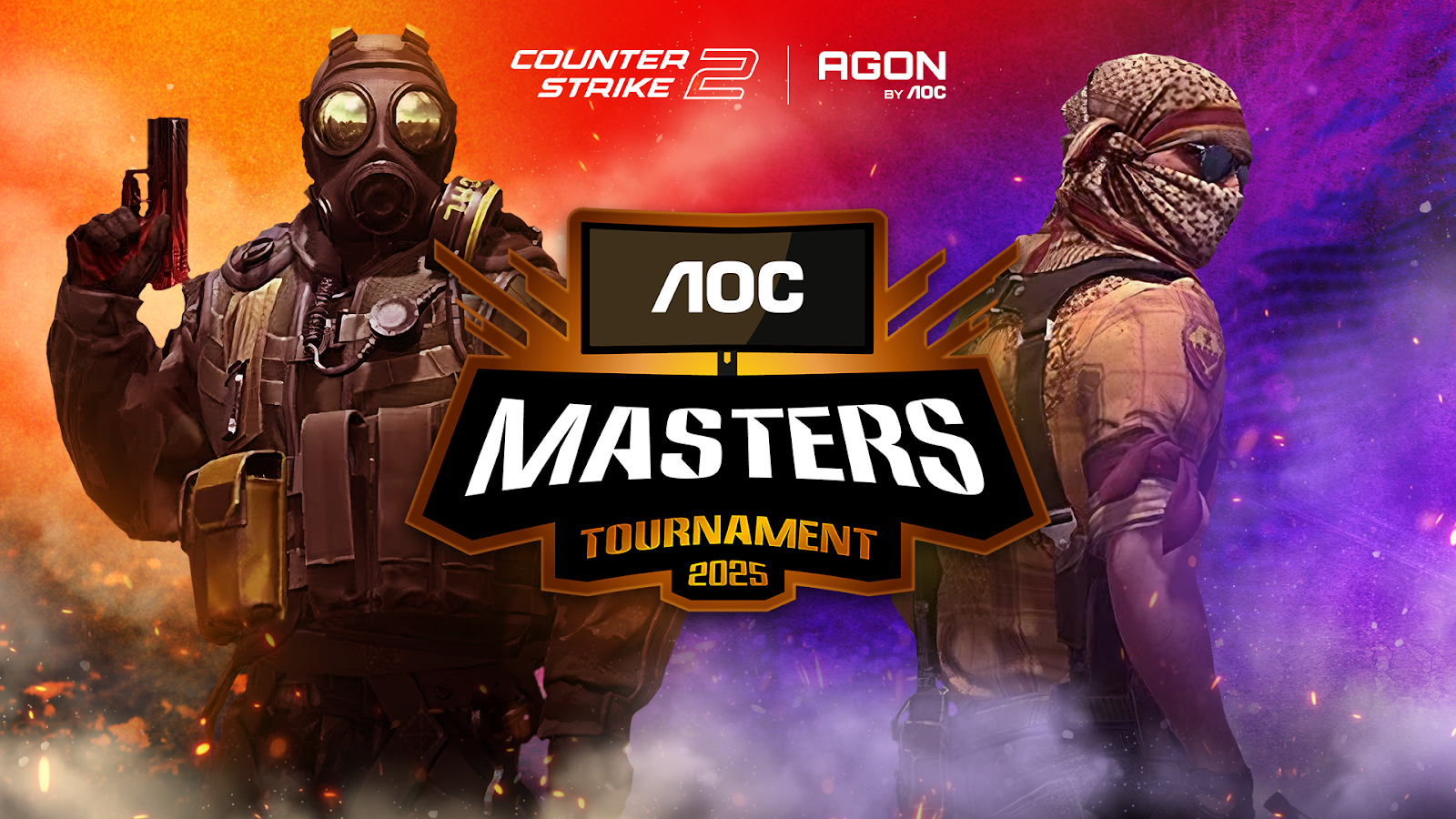AOC MASTER 2025 ĐÃ TRỞ LẠI CÙNG TỰA GAME CS2 ĐÌNH ĐÁM VỚI TỔNG GIẢI THƯỞNG LÊN ĐẾN 20.000$