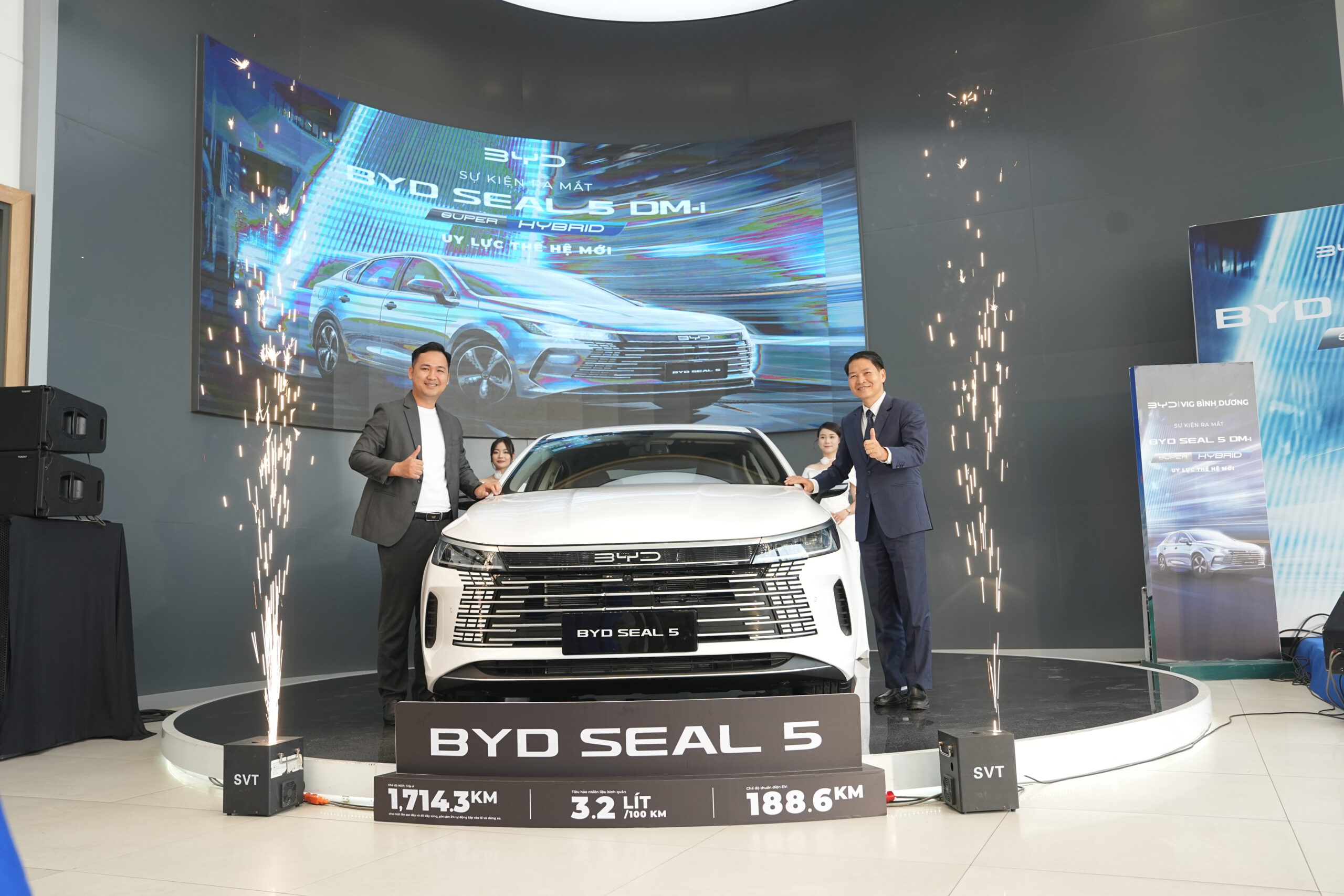 BYD BÌNH DƯƠNG RA MẮT MẪU XE BYD SEAL 5 DM-I