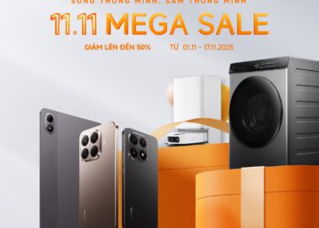 Xiaomi 11.11 Mega Sale bùng nổ: Sống thông minh – Sắm thông minh với ưu đãi lên đến 20% toàn hệ sinh thái