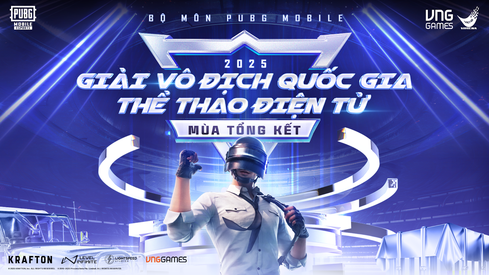 GIẢI VÔ ĐỊCH QUỐC GIA THỂ THAO ĐIỆN TỬ 2025 PUBG MOBILE: TIẾP TỤC MỞ RỘNG CƠ HỘI TRANH TÀI TRONG MÙA TỔNG KẾT