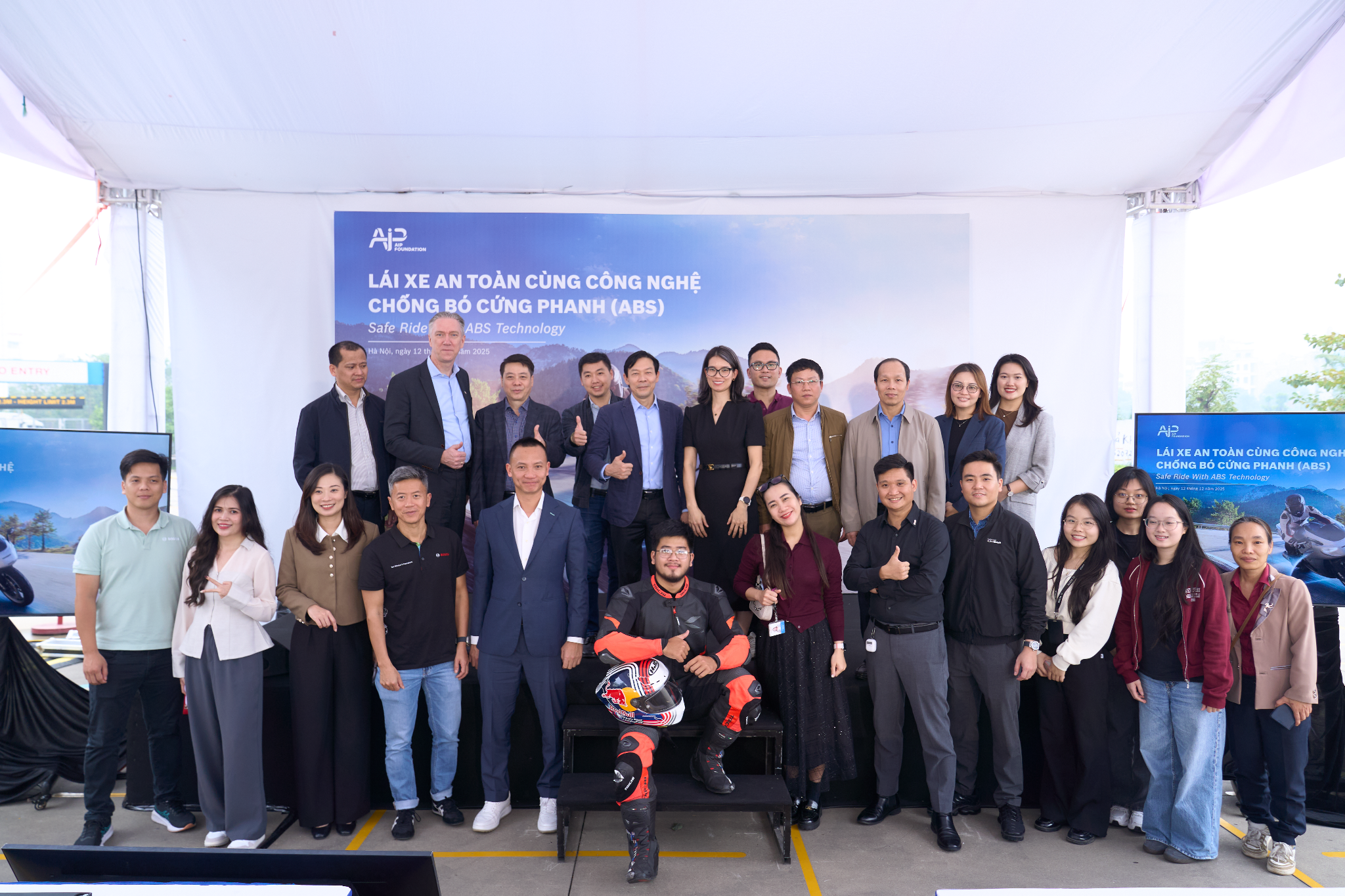 AIP Foundation Giới Thiệu Công Nghệ Chống Bó Cứng Phanh Dành Cho Xe Máy Nhằm Nâng Cao Chất Lượng An Toàn Giao Thông tại Việt Nam