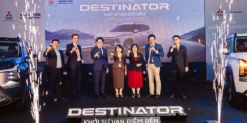 MITSUBISHI VIG AN GIANG CHÍNH THỨC MỞ BÁN MẪU SUV MITSUBISHI DESTINATOR