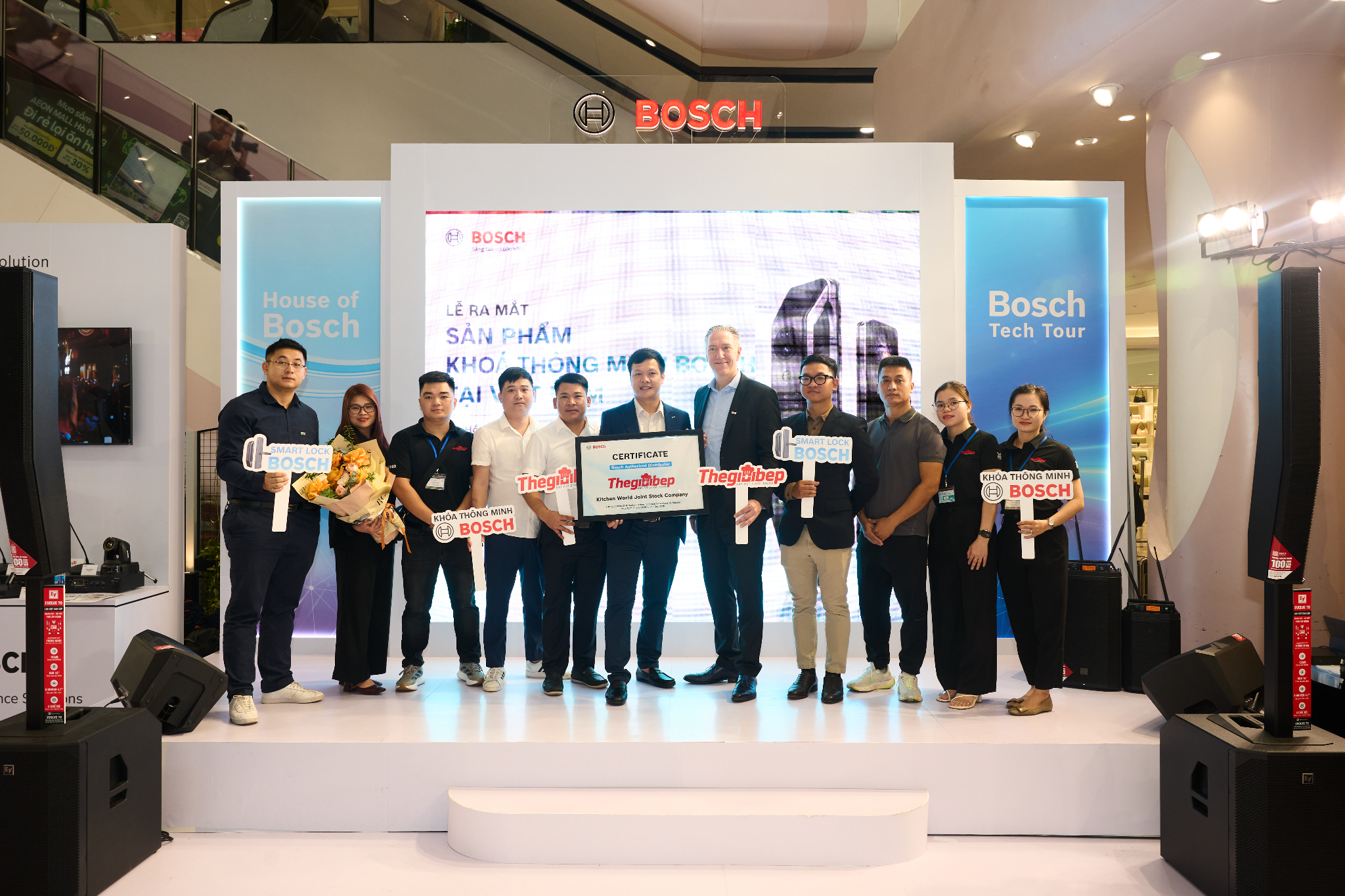 Bosch Việt Nam ra mắt dòng khóa điện tử thế hệ mới, tái định hình “chuẩn sống thông minh”