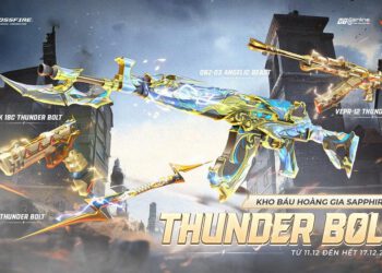 Crossfire mở cửa Kho Báu Hoàng Gia Sapphire Thunder Bolt khuấy đảo cộng đồng