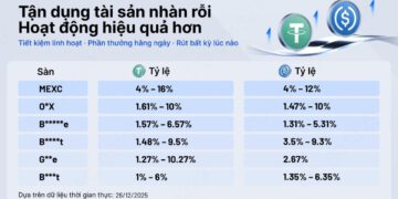MEXC TỐI ƯU HÓA HIỆU QUẢ VỐN CHO NHÀ ĐẦU TƯ: RA MẮT GIẢI PHÁP SINH LỜI STABLECOIN VỚI LÃI SUẤT CẠNH TRANH HÀNG ĐẦU