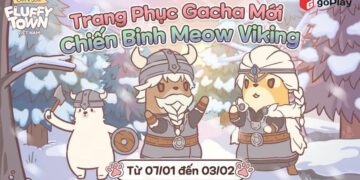 Khi chiến binh Viking hóa mèo trong Cats & Soup: Fluffy Town Việt Nam