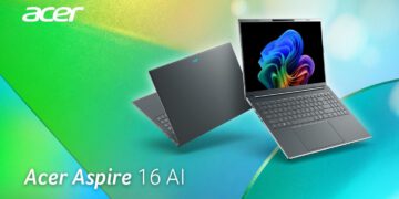 Acer ra mắt laptop Aspire AI Copilot+ trang bị bộ xử lý Intel Core Ultra Series 3