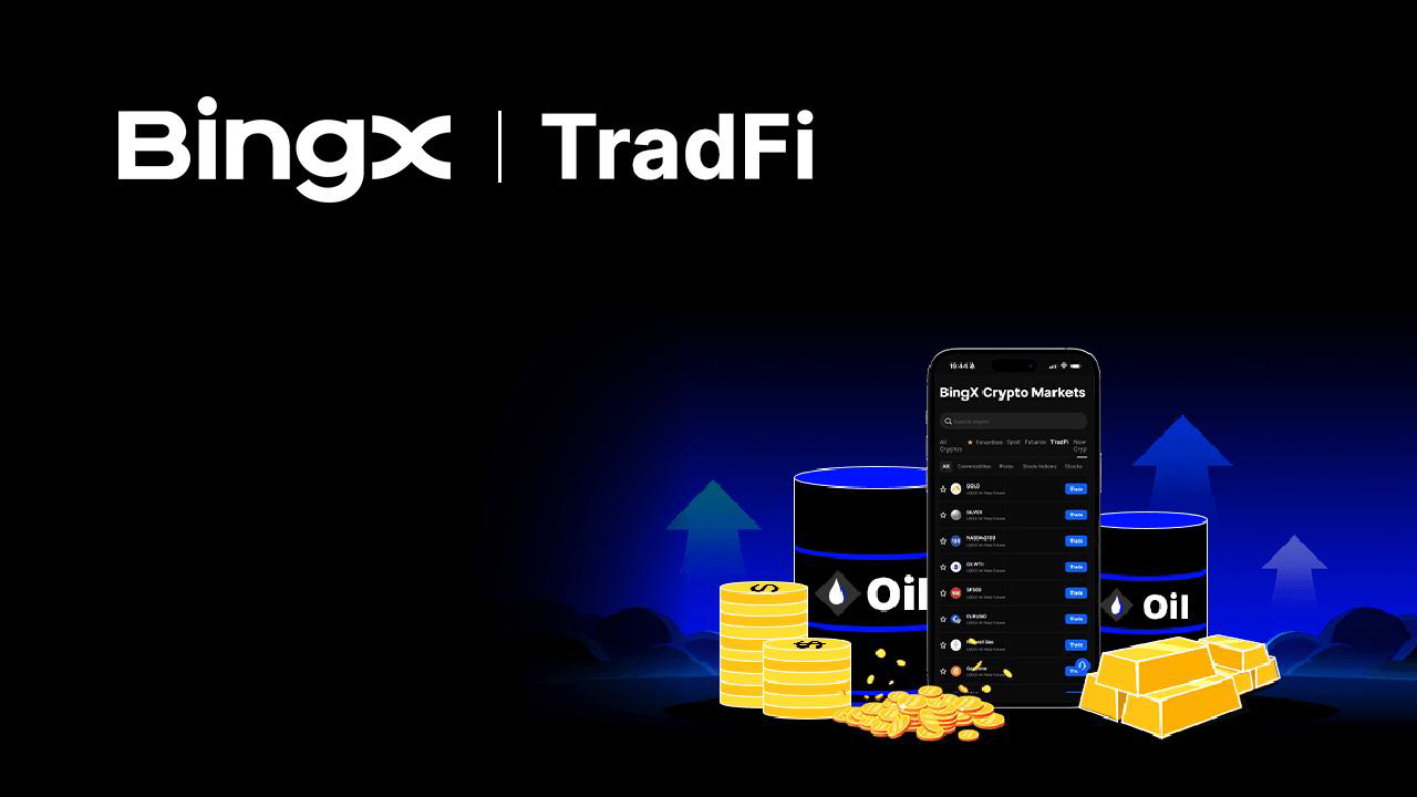 BingX TradFi đạt mốc 1 tỷ USD khối lượng giao dịch 24h, vàng tiếp tục dẫn dắt thanh khoản