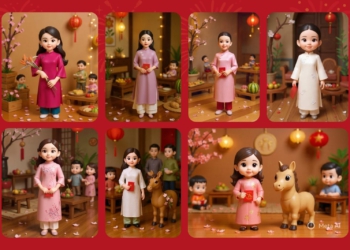 Tết Bính Ngọ “đổi gió” với loạt tính năng AI siêu yêu: Từ ảnh Chibi áo dài đến bộ sticker xin lì xì “độc bản”