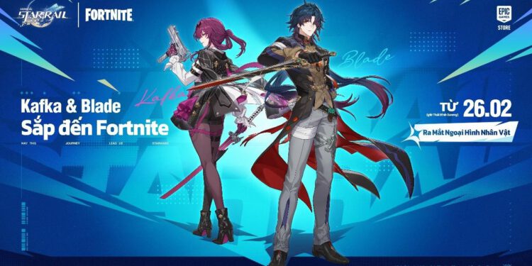 Honkai: Star Rail hợp tác với Fortnite mở sự kiện hợp tác mới