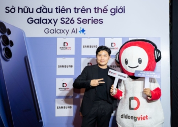 Samsung Galaxy S26 series chính thức mở bán: Di Động Việt trả hàng xuyên đêm, sức mua tăng mạnh
