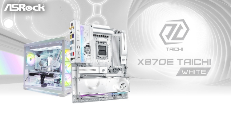 Kỷ nguyên PC All-White Hi-performance: ASRock ra mắt flagship X870E Taichi White