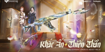 Crossfire giới thiệu vũ khí khắc ấn mới với Kho Báu Hoàng Gia Sapphire QBZ-03 Angelic Beast Relic