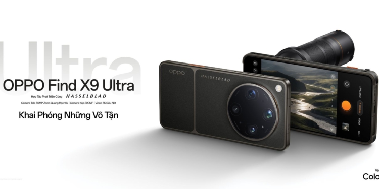 Bước tiến quang học trên Find X9 Ultra: Giải mã cấu trúc ống kính tiềm vọng 5 lăng kính