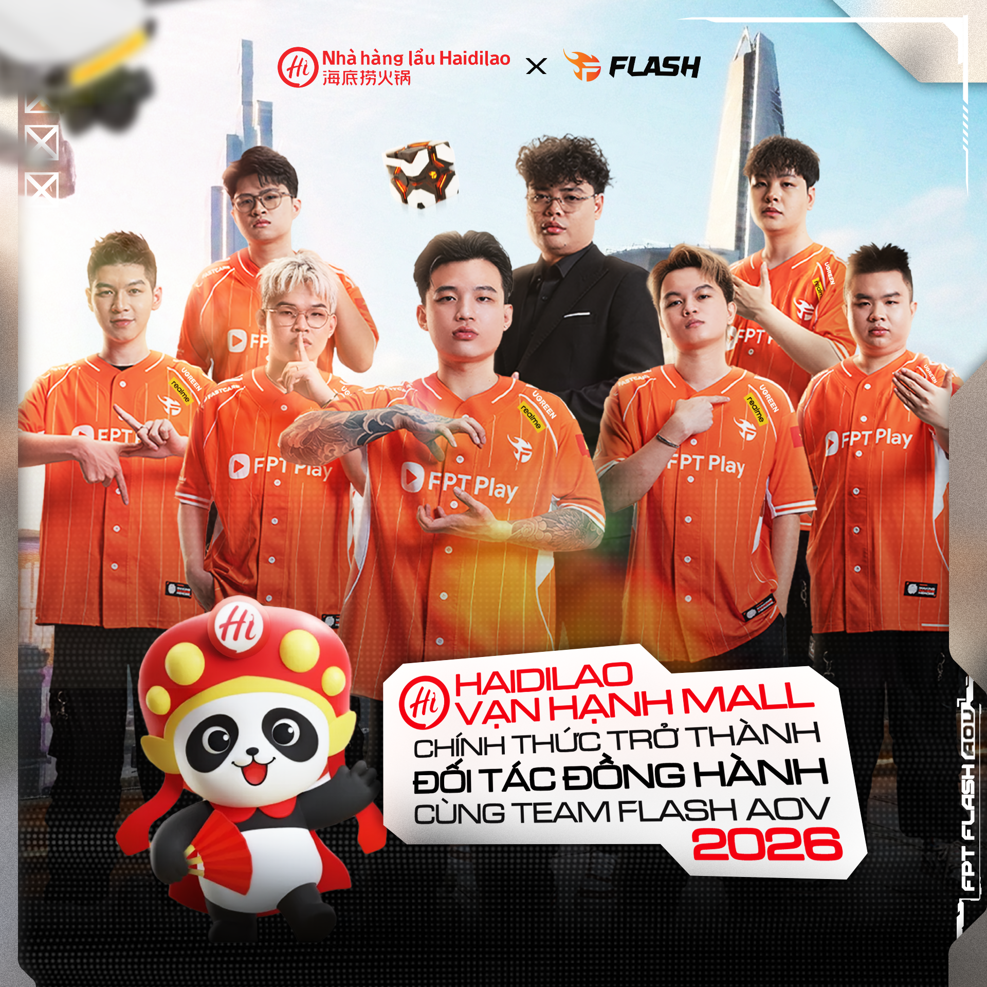 Esports và F&B: Cú hích cộng hưởng thương hiệu giữa Team Flash và Haidilao