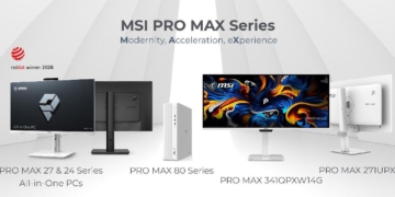 Ra mắt Dòng sản phẩm PRO MAX của MSI tại COMPUTEX 2026: Máy tính để bàn & Màn hình dành cho Không gian làm việc Thẩm mỹ, Tối giản