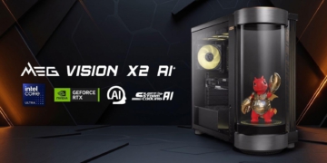 MSI Giới Thiệu MEG Vision X2 AI+: Desktop Gaming Đầu Tiên Trên Thế Giới Tích Hợp Agentic AI Companion