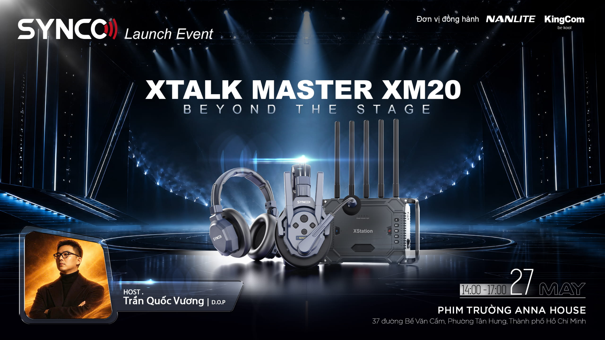 Synco Xtalk Master XM20: Giải pháp Intercom tối ưu cho kỷ nguyên sản xuất 2026