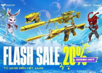 Săn sale hot mùa hè với đợt Flash Sale Combo QCMM trong 3 ngày của Crossfire