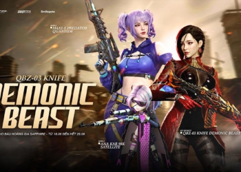 Săn siêu phẩm QBZ-03 Knife Demonic Beast với Kho Báu Hoàng Gia Sapphire mới của Crossfire