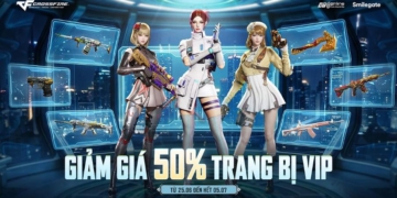 Crossfire mừng 6 năm đồng hành cùng VTC Online với sự kiện giảm giá toàn bộ cửa hàng VIP