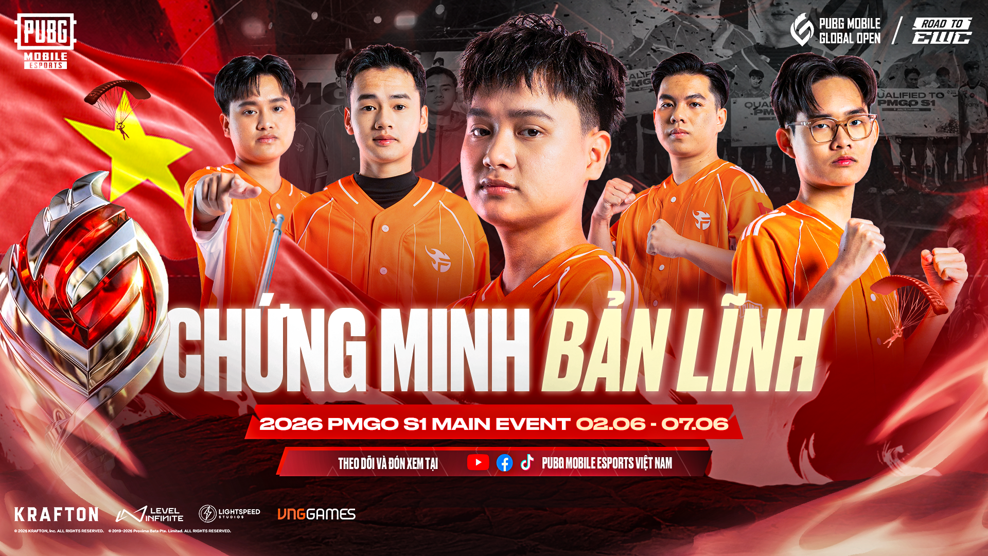 TEAM FLASH SẴN SÀNG CHO GIẢI PUBG MOBILE TOÀN CẦU – 2026 PMGO SEASON 1