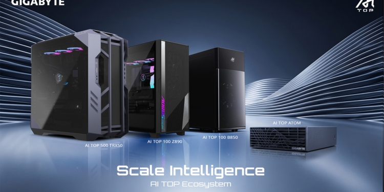 GIGABYTE Hiện Thực Hóa Tầm Nhìn “Tự Tạo AI Tại Bàn Làm Việc” Với Hệ Sinh Thái AI TOP Mở Rộng