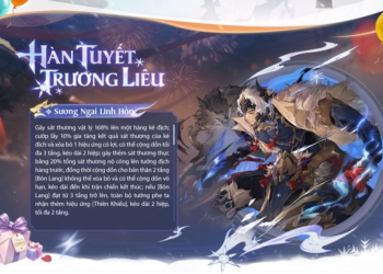 SP Hàn Tuyết Trương Liêu – Tướng mới hứa hẹn khuấy đảo meta Tam Quốc Huyễn Tướng VNG