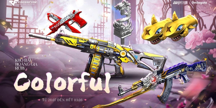 Crossfire mang sắc màu đến với game thủ qua Kho Báu Hoàng Gia Ruby Colorful