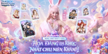 Hoa Nhật Huỳnh hóa Tiểu Thố xinh đẹp, khuấy động đại tiệc sinh nhật 1 tuổi Tam Quốc Huyễn Tướng VNG